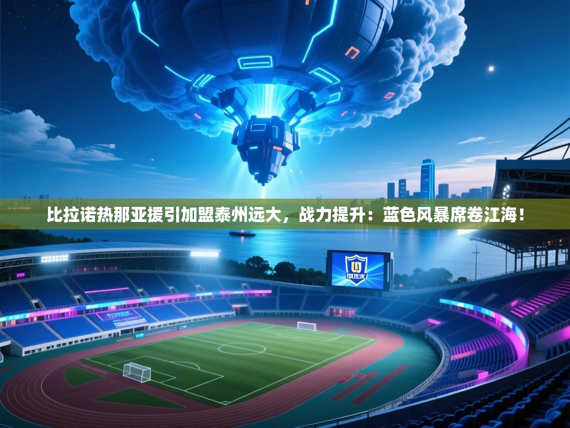 比拉诺热那亚援引加盟泰州远大，战力提升：蓝色风暴席卷江海！